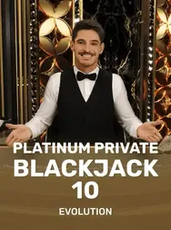 Platinum Private Blackjack 10